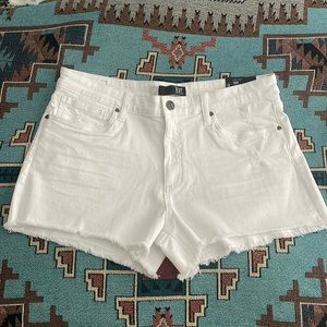 Kut from the Kloth White Jean Shorts